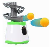 OUHKDM Table Tennis Robot Machine - Automatic Ball Launcher with Dual Power Supply (Battery & USB) For Training Exercise Portable Ping Pong Assistant For Kids, Adults