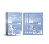 OUHOE Bio-Collagen Real Deep Mask, It Moisturizes Moisturizing Anti-Wrinkle Fade Out Fine Lines Smooth White Chun Water Skin Mask