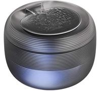 Ouhonix Cat Water Fountain - 2.5L Waterfall Design with 28°C Thermostatic Warm Water, Silent 20dB, Dry-Boil Protection, Removable Heater, Easy Clean, Encourages Cats to Drink (Black)