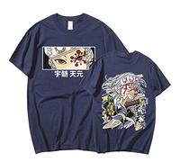 OUHZNUX Anime Demon Slayer T-Shirt Men Women T Shirt Anime Tengen Uzui Eyes Manga Tee Shirt Cosplay Tops Streetwear T-Shirts Oversized XXS-3XL