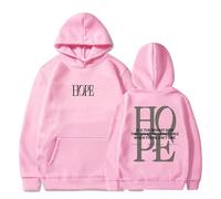 OUHZNUX Cotton Hoodie Rapper NF Hope Tour Hoodie Women's Long Sleeve Pullover Men's Street Hooded Sweatshirt World Tour Hip Hop Apparel XS-3XL-Pink||XL