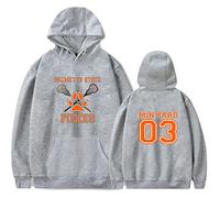OUHZNUX Hoodie The Foxhole Court Palmetto State Foxes Hooded Pullover Cosplay Wilds Day Josten Grey Sweatshirt Hoodie 90S Men and Women XXS-4XL