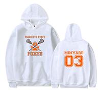 OUHZNUX Hoodie The Foxhole Court Palmetto State Foxes White Hood Pullover Cosplay Wilds Minyard Sweatshirt Hoodie 90S Men and Women XXS-4XL