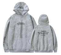 OUHZNUX Hoodies David Kushner Hoodies Popular Graphic Print Pullover Unisex Fashion Casual Street Sweatshirts Hip Hop Unisex Clothing XS-3XL-Grey||L
