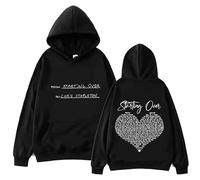 OUHZNUX Hoodies Unisex Classic Chris Stapleton Print Womens Hoodies Long Sleeve Hooded Sweatshirt Music Fan Womens Casual Pullover Sweatshirt Tops XS-3XL-Black||XL