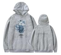 OUHZNUX Men's Hoodies David Kushner Merch Printed Hoodies Women's Long Sleeve Pullover Unisex Hip Hop Singer Hoodie Sweatshirt Clothing XS-3XL-Grey||M