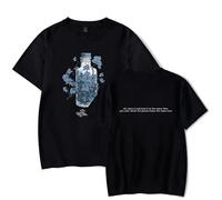 OUHZNUX Singer T-shirt David Kushner Printed Women's Men's Y2K Short-sleeved T-shirt Peripheral T-shirt Oversized Couple T-shirt XS-3XL-Black||XL