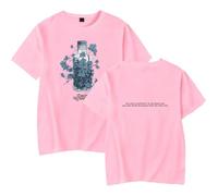OUHZNUX Singer T-shirt David Kushner Printed Women's Men's Y2K Short-sleeved T-shirt Peripheral T-shirt Oversized Couple T-shirt XS-3XL-Pink||M