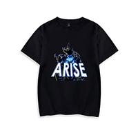 OUHZNUX Solo Leveling Kids Webtoon T-Shirt Anime Cosplay Only I Level Up T-Shirt Printed Cotton Loose Clothing Xs-3Xl