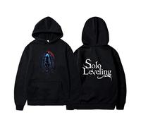 OUHZNUX Solo Leveling Unisex Hoodie Sung Jin-Woo and Igris Hoodie Manhwa Hoodie Gift Solo Leveling Level Up Gift