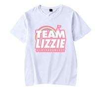 OUHZNUX T-Shirt Ldshadowlady Merch 2D for Men Youtube Girls Game Anchor Fan T-Shirt Cotton Short Sleeve Unisex Ldshadowlady Cosplay Kids Summer T-Shirt Top XS-4XLl