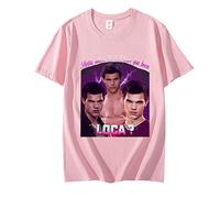 OUHZNUX T Shirt Taylor Lautner Mens T Shirt Twilight Jacob Black Fantasy Film T-Shirt Comfortable Short Sleeve Clothes Hip Hop Kids Tops XXS-3XL