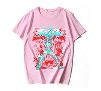 OUHZNUX T-Shirt Tengen Toppa Gurren Lagann Print T-Shirt Anime Cotton T-Shirts Hip Oversized Unisex Best Gift for Anime Fans XS-4XL