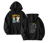 OUHZNUX Unisex Hoodie Ryan Trahan Travel Club Merch Hoodies Y2K Men Women Sweatshirt Casual Cotton Hoodie Hip Hop Hoodie Drawstring Pocket Pullover Hoodie Sweatshirt XS-3XL-Black||S