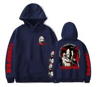 OUHZNUX Unisex Hoodie Terrifier Killl Hoodie Horror Movie Merchandise Print Halloween Streetwear Winter Fashion Fun Casual Sweatshirt XS-3XL-Blue||3XL