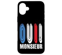 Oui Monsieur French Quote France Case for iPhone 16 Plus