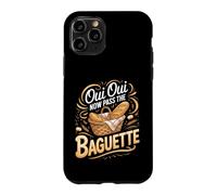 Oui Oui Now Pass the Baguette French Bread Bakery Case for iPhone 11 Pro