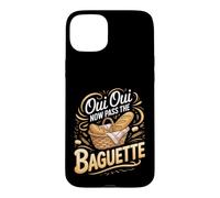Oui Oui Now Pass the Baguette French Bread Bakery Case for iPhone 15 Plus