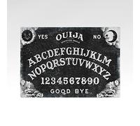 Ouija Board - Black - Textured Glass Chopping/Cutting Board (Large (39cm X 28.5cm))