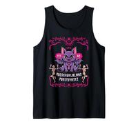 Ouija Board Cat Yes No Gothic Ouija Pagan Satanic Tank Top