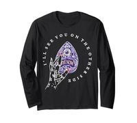 Ouija Board Spirit Psychic Witch Spooky Occult Halloween Long Sleeve T-Shirt