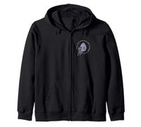 Ouija Board Spirit Psychic Witch Spooky Occult Halloween Zip Hoodie