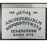 Ouija Board Stencil A4 Sheet Size (21x30cm) / Halloween Decorative Painting Stencil | Paint Your own Ouija Board or Even use as Body Art | Flexible Plastic & Reusable