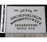 Ouija Board Stencil A5 Sheet Size (15x21cm) / Halloween Decorative Painting Stencil | Paint Your own Ouija Board or Even use as Body Art | Flexible Plastic & Reusable