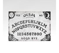 Ouija Board - White - Textured Glass Chopping/Cutting Board (Large (39cm X 28.5cm))