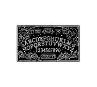 Ouija Board XL Mouse/Desk Mat 60x30cm with Non-Slip Rubber Base