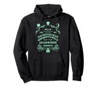 Ouija Occult Horror Witchcraft Wiccan Satanic Ouija Board Pullover Hoodie