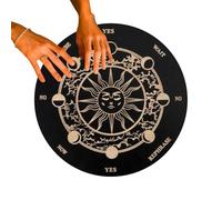 Ouija Spirit Board - Divination Board, Energy Reading Tool | Spiritual Decorations Table Set, Spiritual Healing Board For