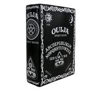 OUIJA SPIRIT BOOK BACKPACK RUCKSACK by GOTHX Black Gothic Spirit Board Witchcraft Pagan Panchette Pentagram Vegan Leather Travel Festival Bag