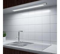 OUILA Under Cupboard Kitchen Lights, 43cm 2500mAh 1 Pack Rechargeable Wireless Motion Sensor Lights Magnetic Night Light for Stairs, Sideboard, Garderobe, Hallway, Kitchen, Toilet, 5000K