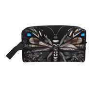 OUInbvv Science Butterfly Large Capacity Travel Toiletry Bag Portable Storage for Daily, Study, Fitness and Travel