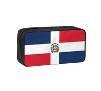 OUInbvv Simple and Light Dominican Republic Pen Case Large Capacity Convenient for School Stationery Small Items