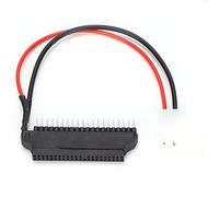 Ouitble 44 Pin IDE to 40 Pin IDE Adapter Durable Stable Wide Compatibility Laptop to Desktop 2.5In to 3.5In IDE Converter for Data Transfer and Hard Drive Conversion