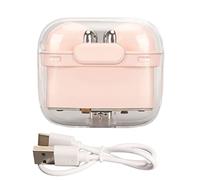 Ouitble BT5 3 Translation Headset 144 Languages Voice Translator Earphone Online Translation Support Bluetooth 5 3 for Business Travel Learning Plastics Electronics (Pink)