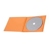 Ouitble CD DVD Disc Stabilizer Premium Carbon Fiber 0.2mm Tuning Mat for Top Tray Player Eliminates Static Reduces Vibration Improves Sound Quality Compatible with All CD Players (White)