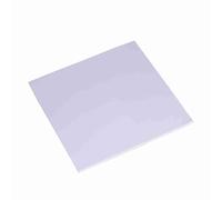 Ouitble CPU Thermal Pad High Performance Soft Conductive Silicone Cooling Heatsink Pads for PC Laptop Computer Cooling Systems Blue Gray Black 100x100x2mm 1pc (Gray White)