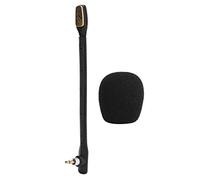 Ouitble Detachable Microphone Replacement Headset Mic Accessories Metal Flexible Noise Cancelling Clear Voice for Astro A40 Headphone with Sponge Cover 18cm Length