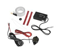 Ouitble Electromagnetic Induction Reverse Alarm Parking Sensor All Direction Monitoring No Dead Angle Detection for Car Truck RV Universal Fit 12V Power Buzzer Alert System with B