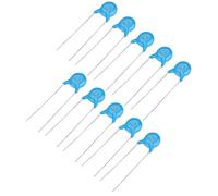 Ouitble Electronic Capacitor 10pcs 6KV 15PF High Voltage Ceramic Capacitor Set, Electronic Parts for Circuit Projects and Repairs, Compact Design, Reliable Performance