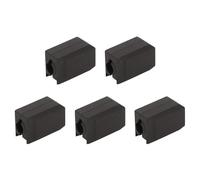 Ouitble Extruder Hotend Cover Premium Silicone Heater Block Cover for X1 Carbon P1P 3D Printer 5Pcs Black