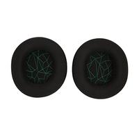Ouitble Headphone Ear Pads Replacement Soft Breathable Mesh Sponge Noise Isolation Cushions for 1 3 5 7 9pro Gaming Headsets (Black and Green Mesh)
