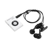 Ouitble IPX8 IPX8 Proof Mp3 Player 8GB HiFi Sport Mp3 Music Player with IPX8 Proof Headphones for Diving Surf Running Skiing Kayaking (White)