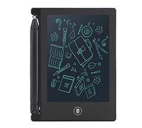Ouitble LCD Writing Board 4.5 Inch Ultra Thin Lightweight Durable Handwriting Drawing Tablet for Kids Children Black Red Green Blue Optional (Black)