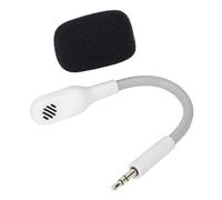 Ouitble Mic Replacement for Barracuda X Wireless Gaming Headset Professional 3.5mm Detachable Gaming Boom Microphone with Clear Sound Noise Cancellation Secure Connection for Gamer (White)