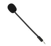 Ouitble Mic Replacement Plug and Play 2.5mm Noise Reduction Detachable Game Boom Microphone for Quantum 100 Durable ABS Sponge Omnidirectional Sound Quality Flexible Arm Rotatable