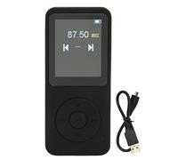 Ouitble MP3 Player Bluetooth 5.0 Portable Music Player with HiFi Lossless Sound Built in HD Speaker FM Radio Multifunction MP3 MP4 Player for Outdoor Travel and Daily Commute ABS M